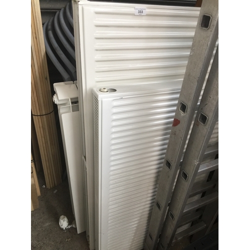 333 - 3 central heating radiators.