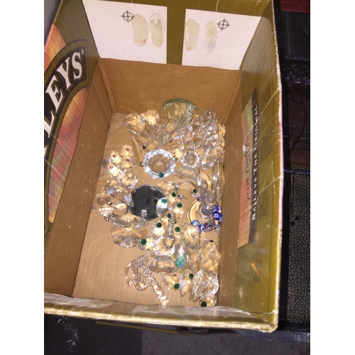 364 - A box of Swarovski figures - AF