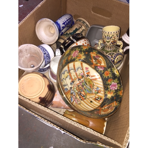 467 - Box of pottery