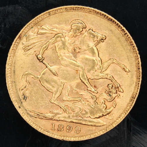 441 - Victoria gold sovereign 1899 ONLY 10% BUYER'S PREMIUM ON THIS LOT, INCLUSIVE OF VAT, NORMAL ONLINE B... 