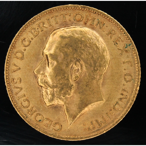 444 - George V gold sovereign 1912 ONLY 10% BUYER'S PREMIUM ON THIS LOT, INCLUSIVE OF VAT, NORMAL ONLINE B... 