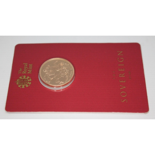 458 - Elizabeth II Royal Mint gold sovereign 2015 ONLY 10% BUYER'S PREMIUM ON THIS LOT, INCLUSIVE OF VAT, ... 