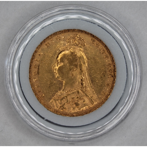 459 - Victoria gold sovereign 1888 ONLY 10% BUYER'S PREMIUM ON THIS LOT, INCLUSIVE OF VAT, NORMAL ONLINE B... 