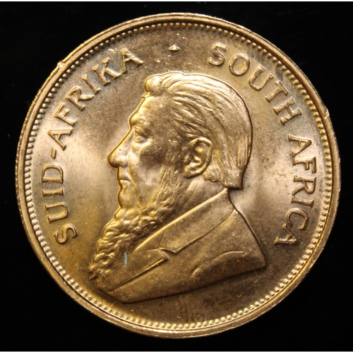 27 - South Africa, 1974 Krugerrand, 1 oz. fine gold (91.67%) ONLY 10% BUYER'S PREMIUM (INCLUSIVE OF VAT) ... 