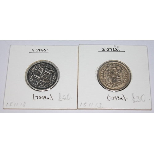 316 - A group of fifteen pennies and shillings to include 1 x Henry II penny of london 1180-1189 Johan on ... 