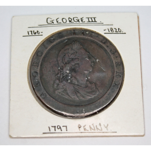 323 - George III (1760-1820), eleven cartwheel pennies, 1797.