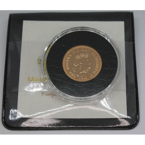 89 - Elizabeth II sovereign 2016 with certificate ONLY 10% BUYER'S PREMIUM (INCLUSIVE OF VAT) NORMAL ONLI... 