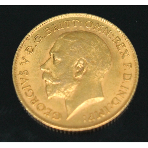 94 - George V half sovereign 1914 with certificate ONLY 10% BUYER'S PREMIUM (INCLUSIVE OF VAT) NORMAL ONL... 