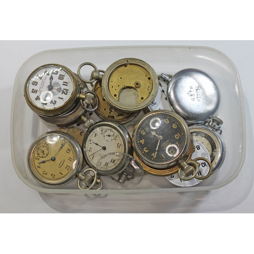 99 - Various pocket watch spares and repairs.