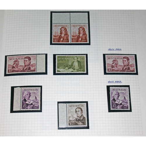 319 - Australia mint stamp collection, one Stanley Gibbons Tower stamp album, 1936 to 1973, Imperial Force... 