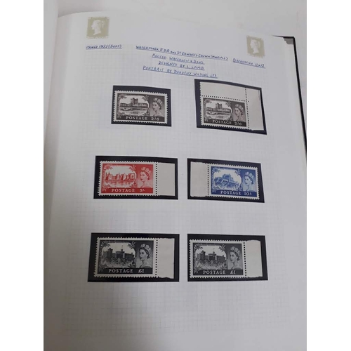 317 - GB mint stamp collection, comprising seven Stanley Gibbons Tower stamp albums, Victoria to Elizabeth... 