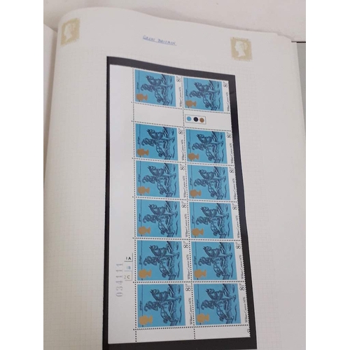 317 - GB mint stamp collection, comprising seven Stanley Gibbons Tower stamp albums, Victoria to Elizabeth... 