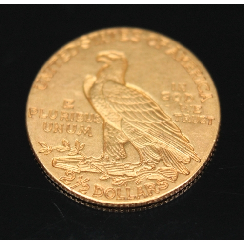 265 - United States 2 1/2 1911 gold dollars.