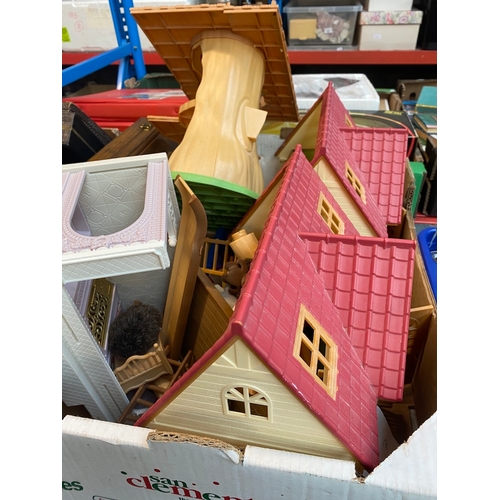 118 - A collection of children's toys, houses, etc.