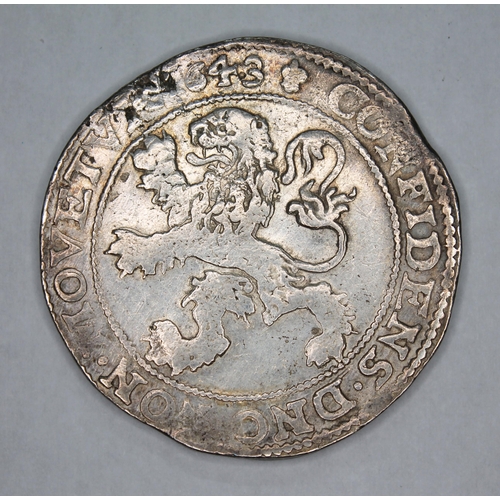 190 - A Dutch Lion Daalder 1643.