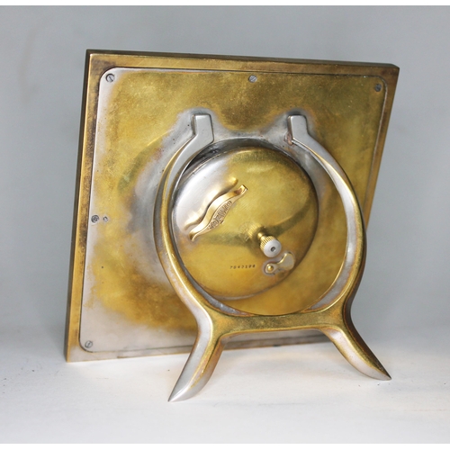 55 - A 1920s Art Deco Omega 8 day clock, fitted in original box.