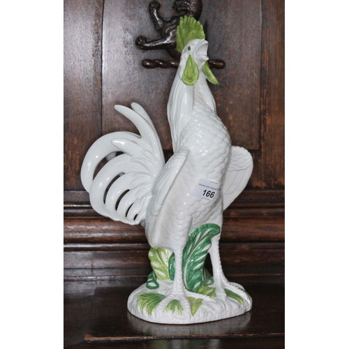 166 - A vintage ceramic cockerel, by Ronzan, made in Italy.