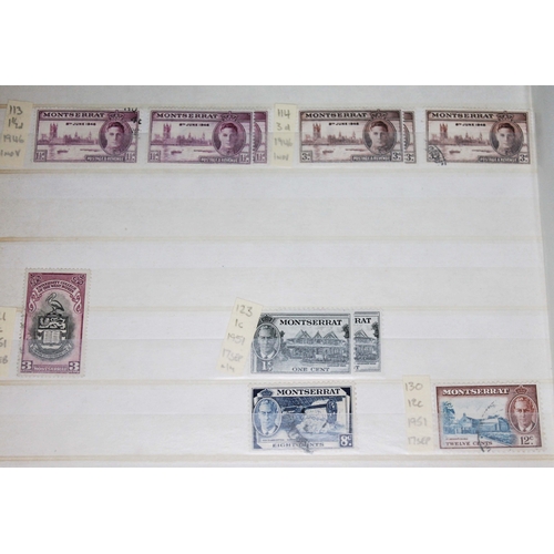 11 - West Indies, Grenada, St. Lucia, Montserrat and Grenadine of Granada collection, one album, 1871 to ... 