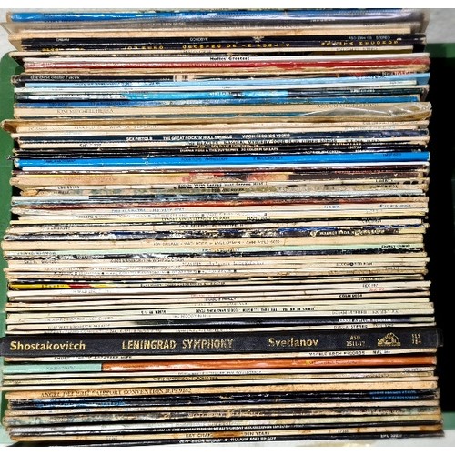 392 - A box of approx. 80 LPs, various genre.