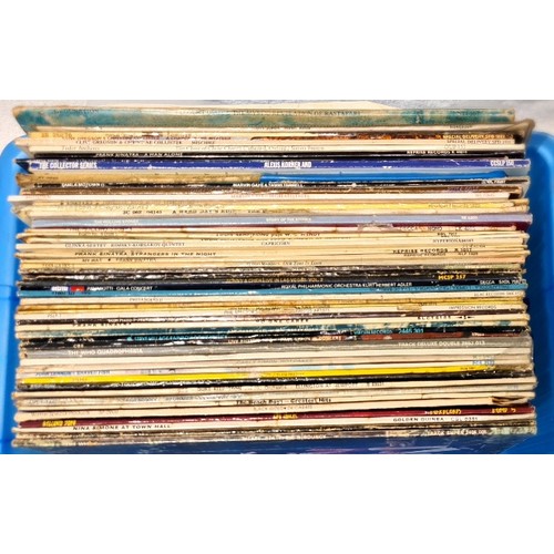 390 - A box of containing approx. 56 LPs, various genre.