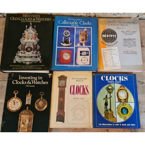 249 - A collection of watch books - 2 boxes.