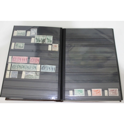 734 - Greece stamp collection, one album, 1862 to 2006. Contains a large collection of stamps