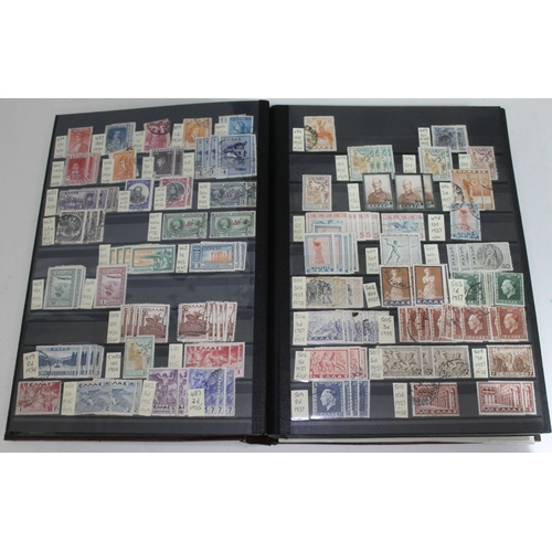 734 - Greece stamp collection, one album, 1862 to 2006. Contains a large collection of stamps