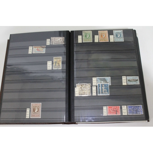 734 - Greece stamp collection, one album, 1862 to 2006. Contains a large collection of stamps