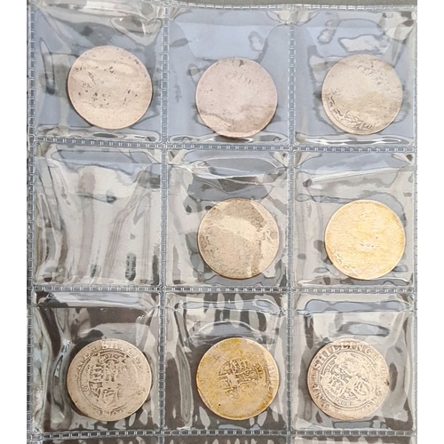 73 - A collection of approximately 69 shillings, various dates 1868 to 1901, some undated.