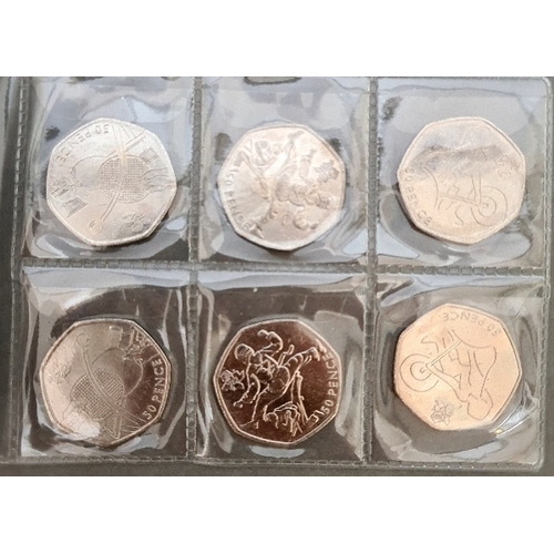 A Guide To The Olympic 50p Coins - The Coin Expert