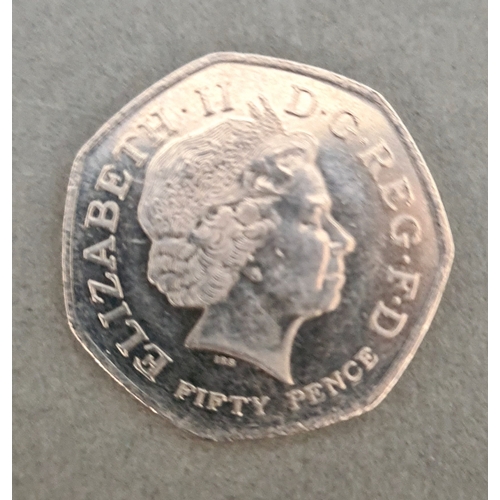 62 - A circulated Kew Gardens 50p with a small group of collectable £2 & 50p coins.