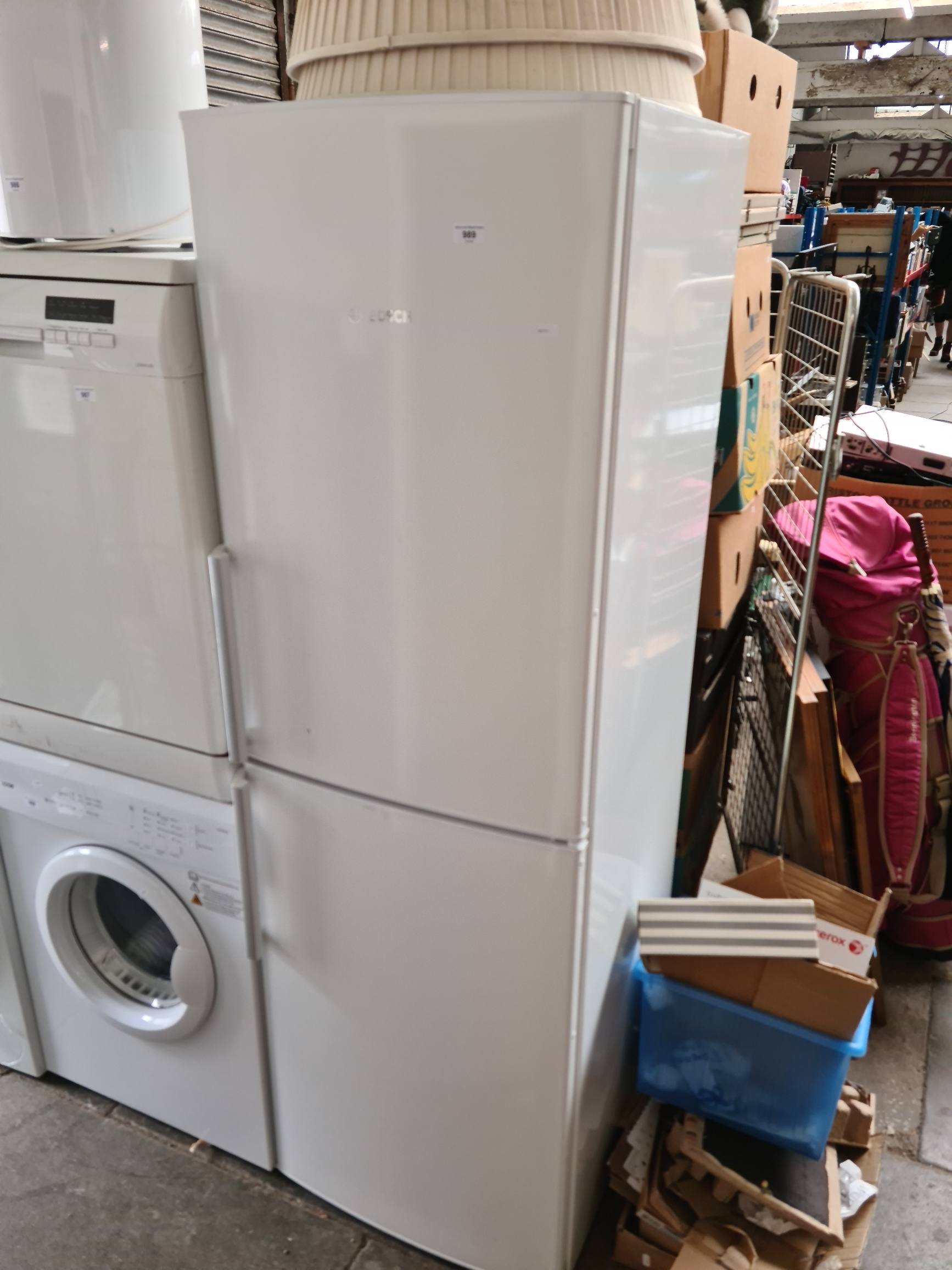 A Bosch EXXCEL fridge freezer