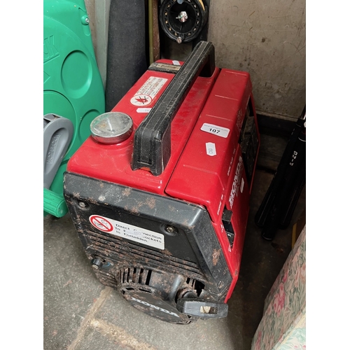 107 - A Honda Ex800 petrol generator, as found