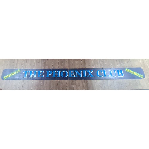 36 - The original Phoenix Nights 'THE PHOENIX CLUB' VIP entrance sign, used in the filming of the series ...