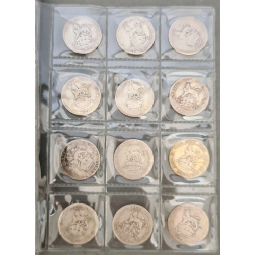 70 - A collection of approximately 115 shillings, various dates 1902 to 1914.