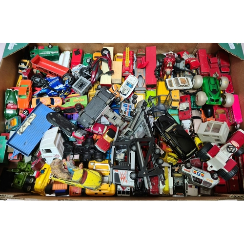 211 - A tray of die-cast model vehicles including Corgi, Hotwheels and Schuco.