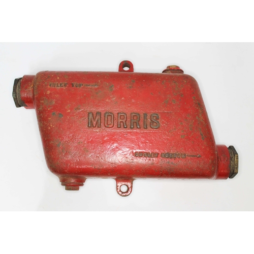 151 - A Morris cast iron tank, length 40cm.