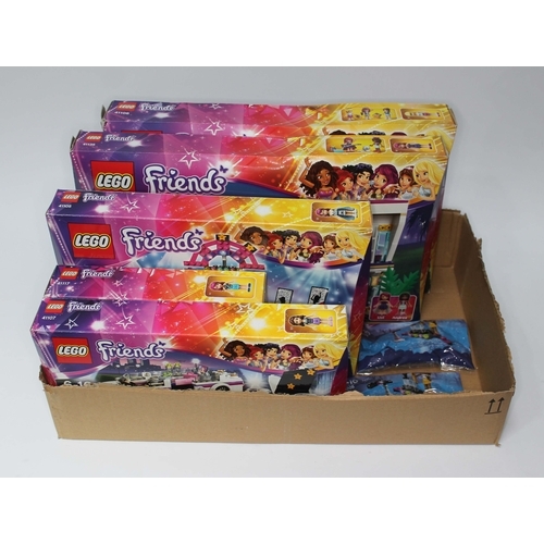 247 - Eight Lego Friends sets numbers; 41107, 41117, 41105, 41104, 41135, 41106, 30205 & 30205.