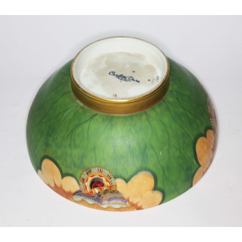 300 - A Carltonware bowl, diameter 25cm.