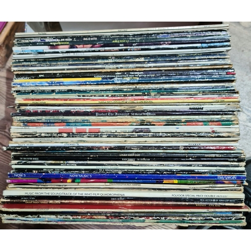 79 - A box of assorted LPs.