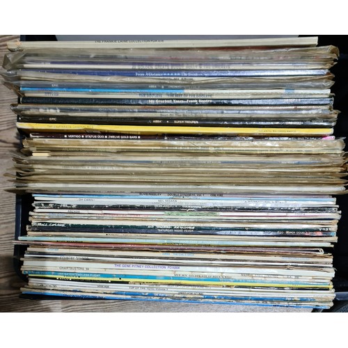 99 - 2 boxes of assorted LPs