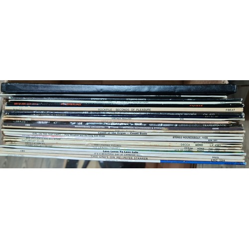 83 - A box of records, various artists, circa 1960s to 80s.