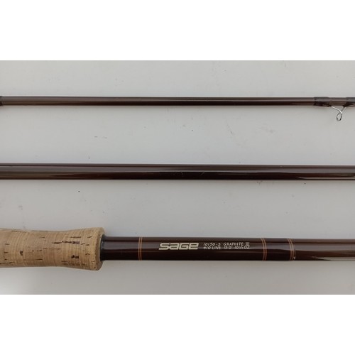 367 - A Sage 15' Graphite 3 salmon fly fishing rod. 

Condition- good, no signs of any damage, signs of us... 