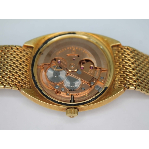 99 - An 18ct gold Omega Constellation circa 1967, ref. BA.368.5009, cal. 564, signed gold dial with baton... 