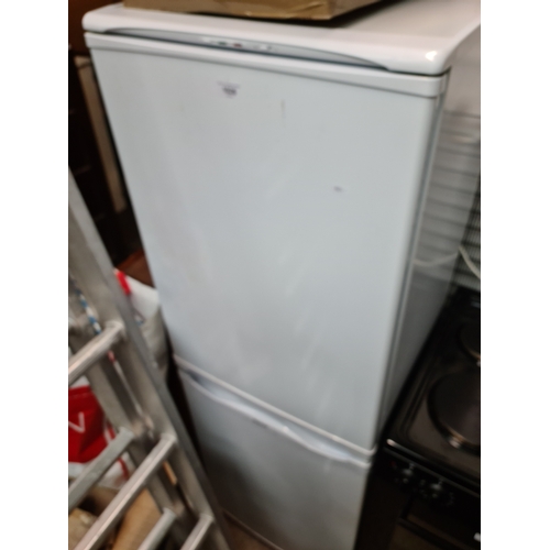 1026 - A Hotpoint fridge freezer.