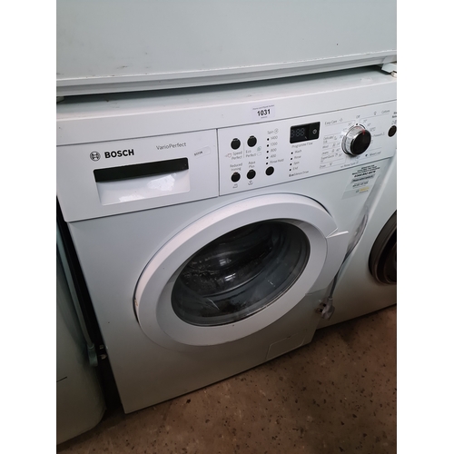 1031 - A Bosch washing machine.