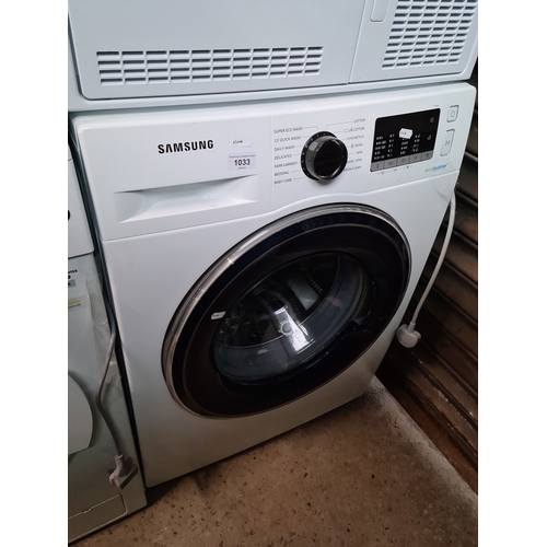 1033 - A Samsung washing machine.