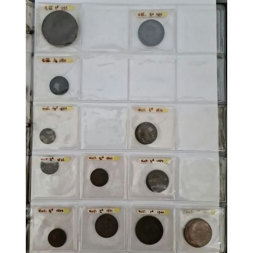 27 - A coin album of collectable coins including silver, 50 pence pieces, 1797 Cartwheel penny etc and th... 