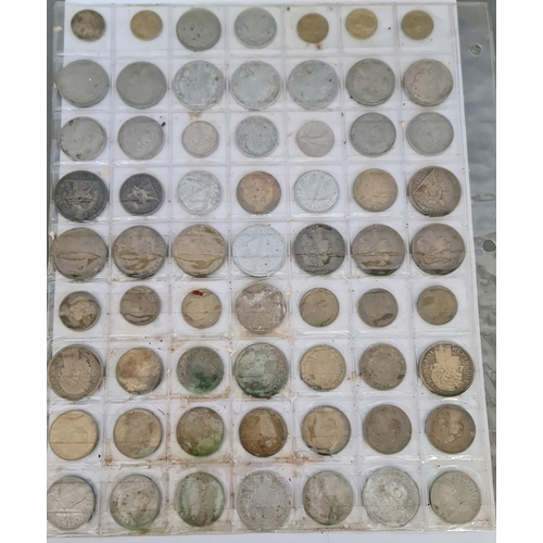 35 - A box of world coins