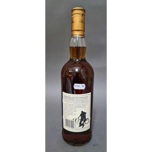 180 - Macallan 18 year old single Highland malt Scotch whisky 75cl 43% distilled in 1972 bottle 1990, sign... 